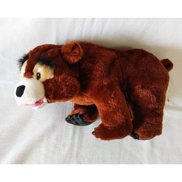 Vintage Classic Toy Company Bear  Brown Realistic Plush Stuffed Animal - Picture 1 of 5